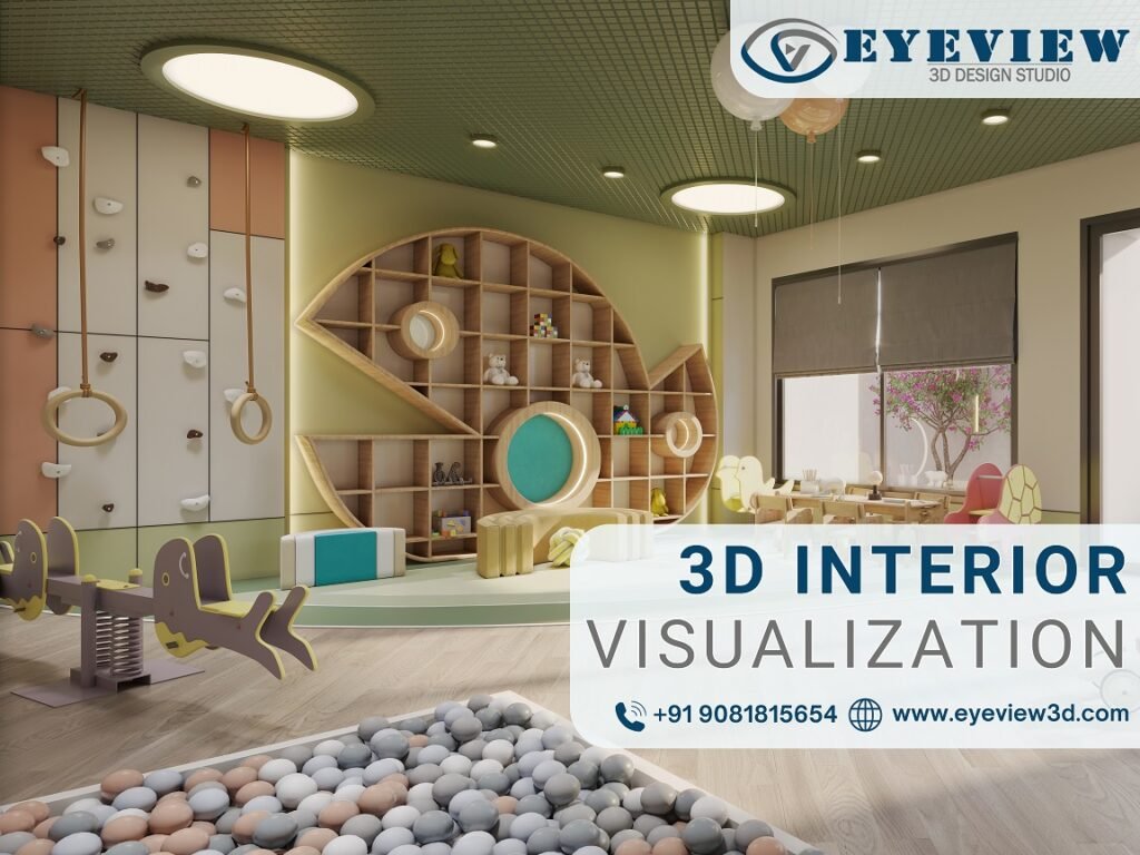 transform your kids room with stunning 3d interior visualization