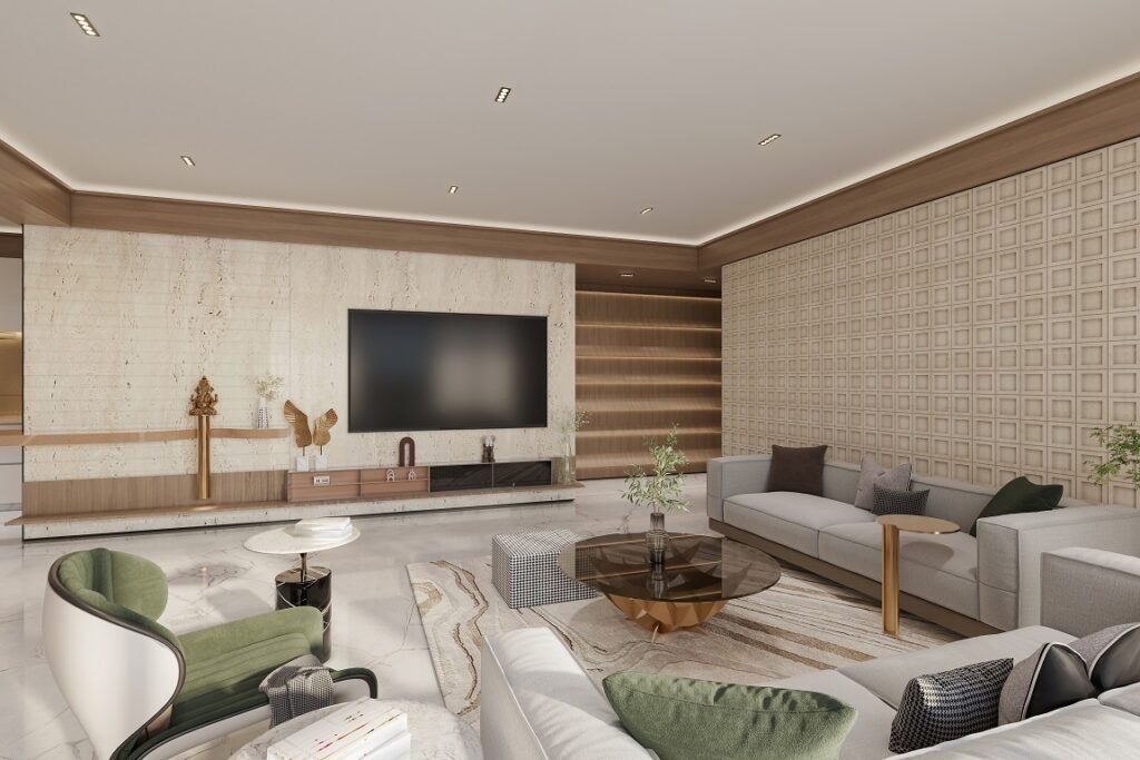 living room interior design for comfort and style in india