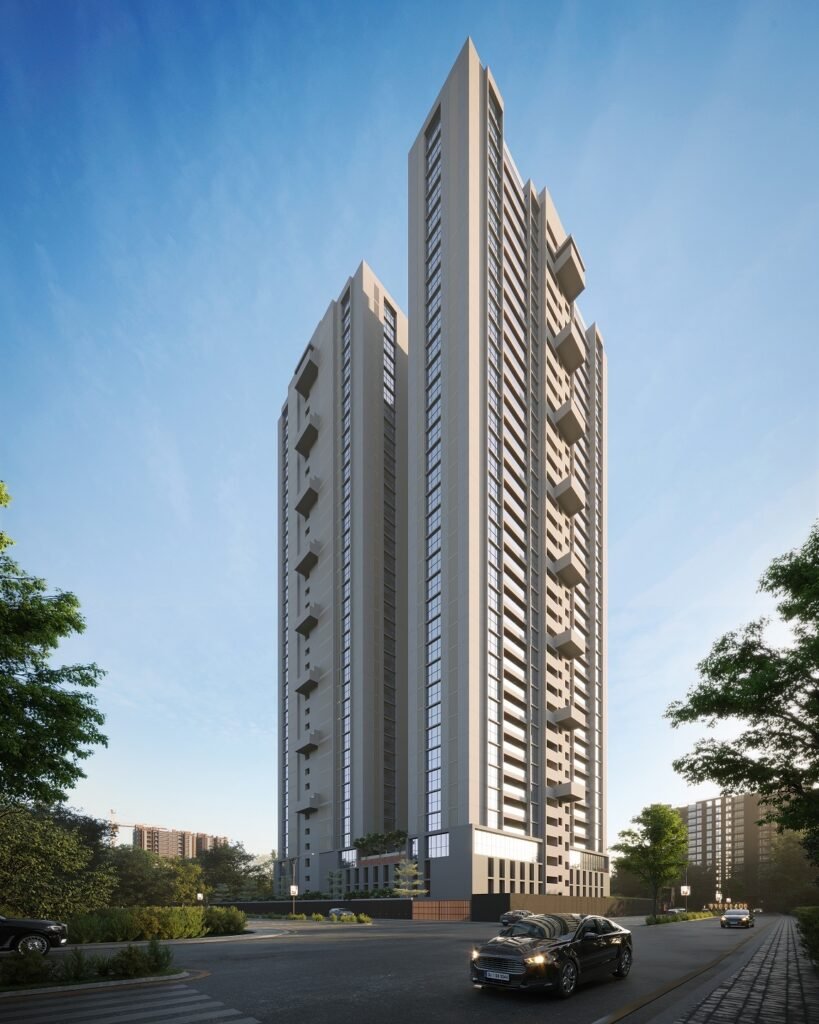 Stunning Exterior Visualizations of High-Rise Buildings in India