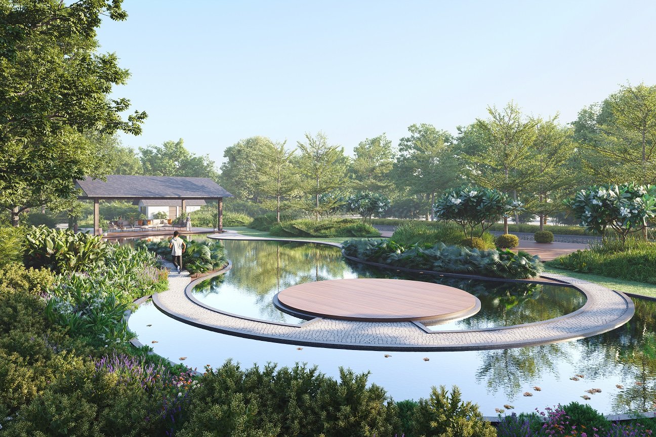 the beauty of garden views through stunning exterior visuals