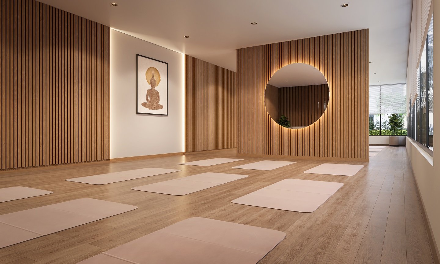 designing the ultimate yoga retreat with 3d interior visualization