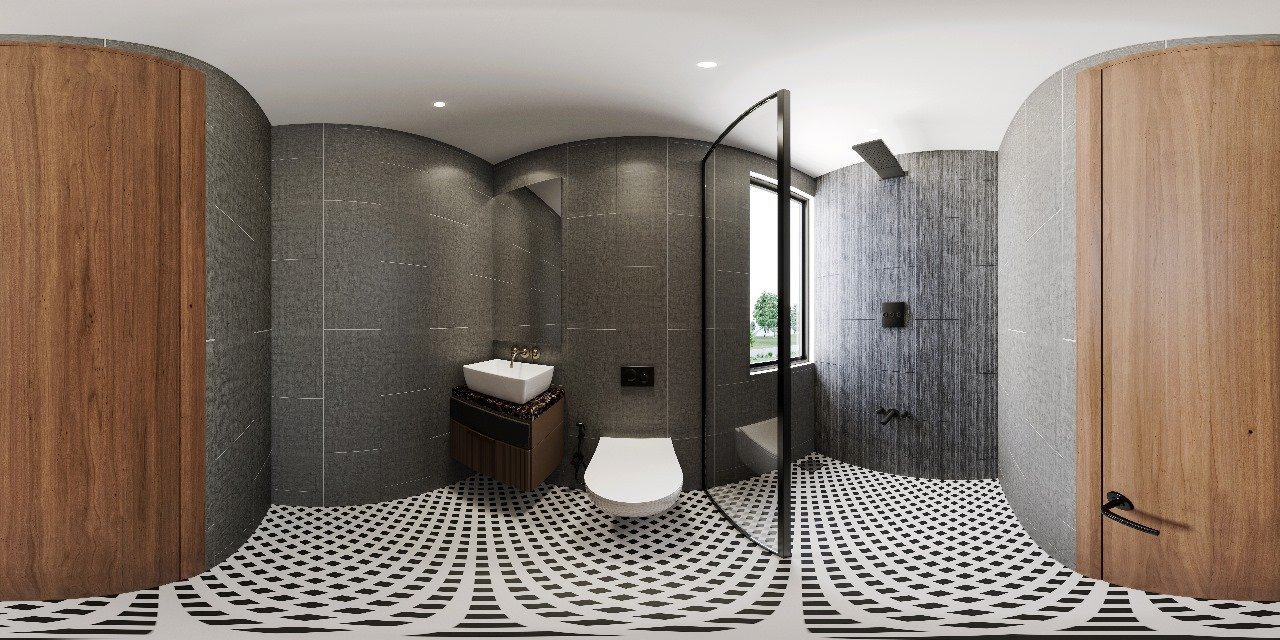 explore modern bathrooms through 360 reality visualization studio