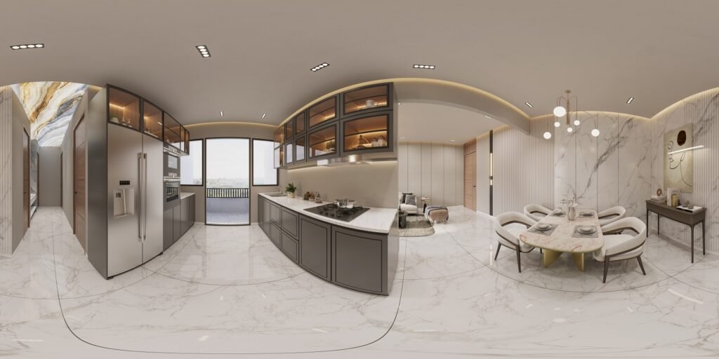 how 360 kitchen visualizations are shaping modern interiors design