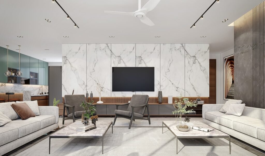 luxury living rooms designed through 3d interior visualization