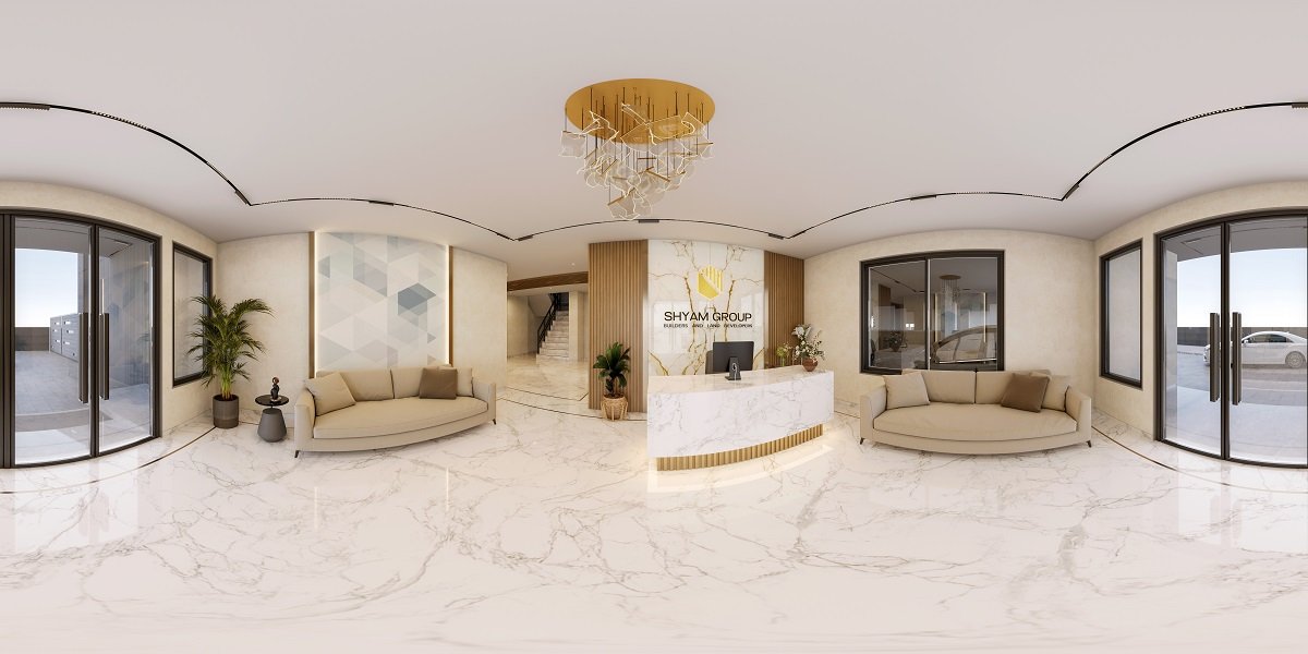 realistic infra lobby tours through 360 visualization magic