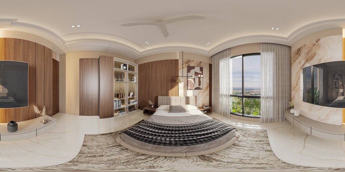 redefining modern bedrooms using 360 reality visualization